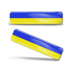 3d reflexivo bandeira nacional adesivo acessórios da motocicleta decalque do carro britânico itália eua frança rússia espanha brasil chile ucrânia Cyril 10 - 2PCS6x1cm 