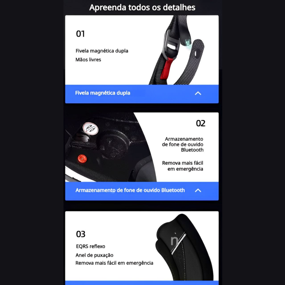 Capacete Moto Fibra Carbono R1 Titan