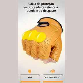 Luvas Cortadas para Motocicleta