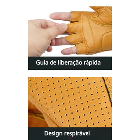 Luvas Cortadas para Motocicleta