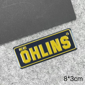 Adesivo Para Escapamento de Moto Adesivo Para Escapamento de Moto Cyril OhLins - 8 x 3cm 
