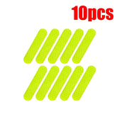 Adesivo Reflexivo para Capacete Adesivo Reflexivo para Capacete Cyril Verde-10pcs 