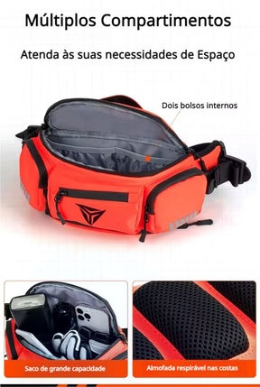 Bolsa de Cintura Impermeável de Alta Capacidade Bolsa de Cintura Impermeável de Alta Capacidade Cyril 