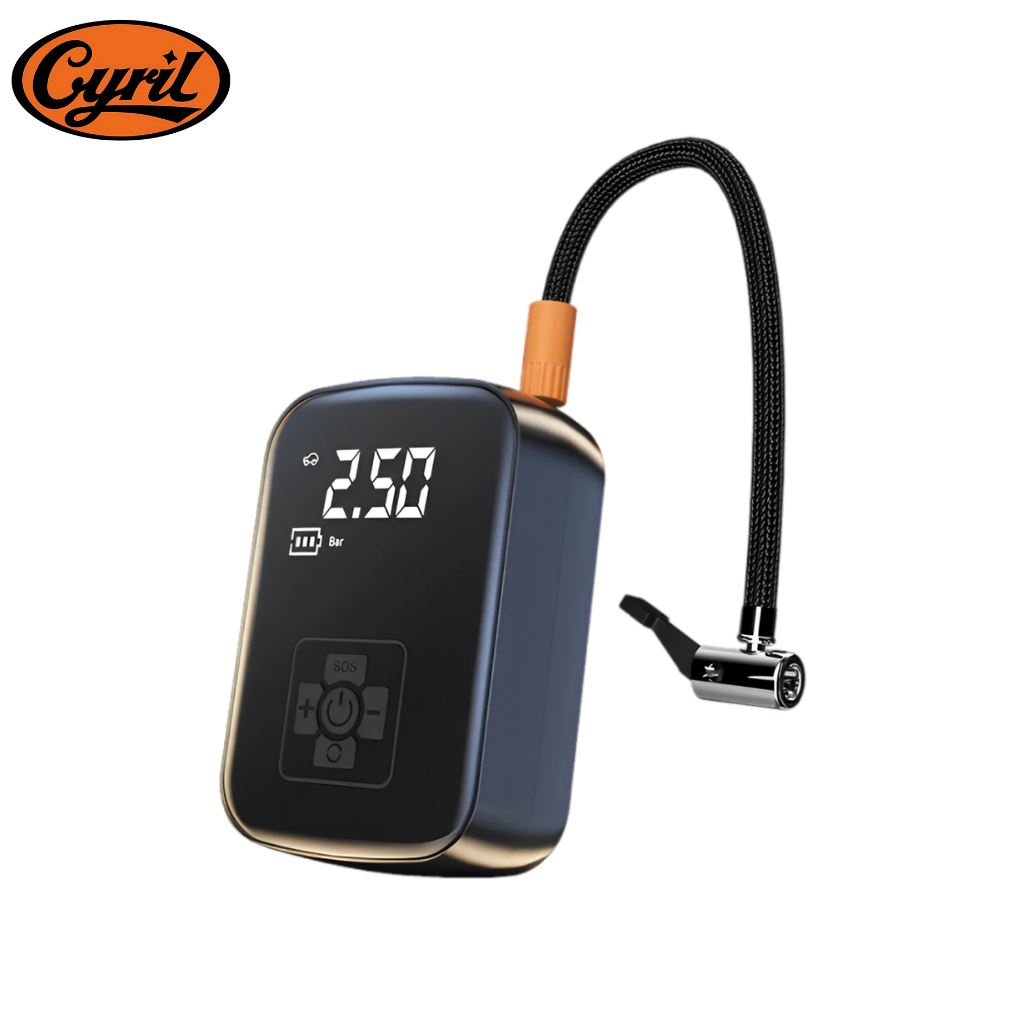 Bomba Sem Fio para Encher Pneus de Motocicleta Bomba Sem Fio para Encher Pneus de Motocicleta Cyril Sem fio 