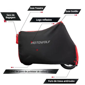 Capa Impermeável para Motocicleta Capa Impermeável para Motocicleta Cyril 