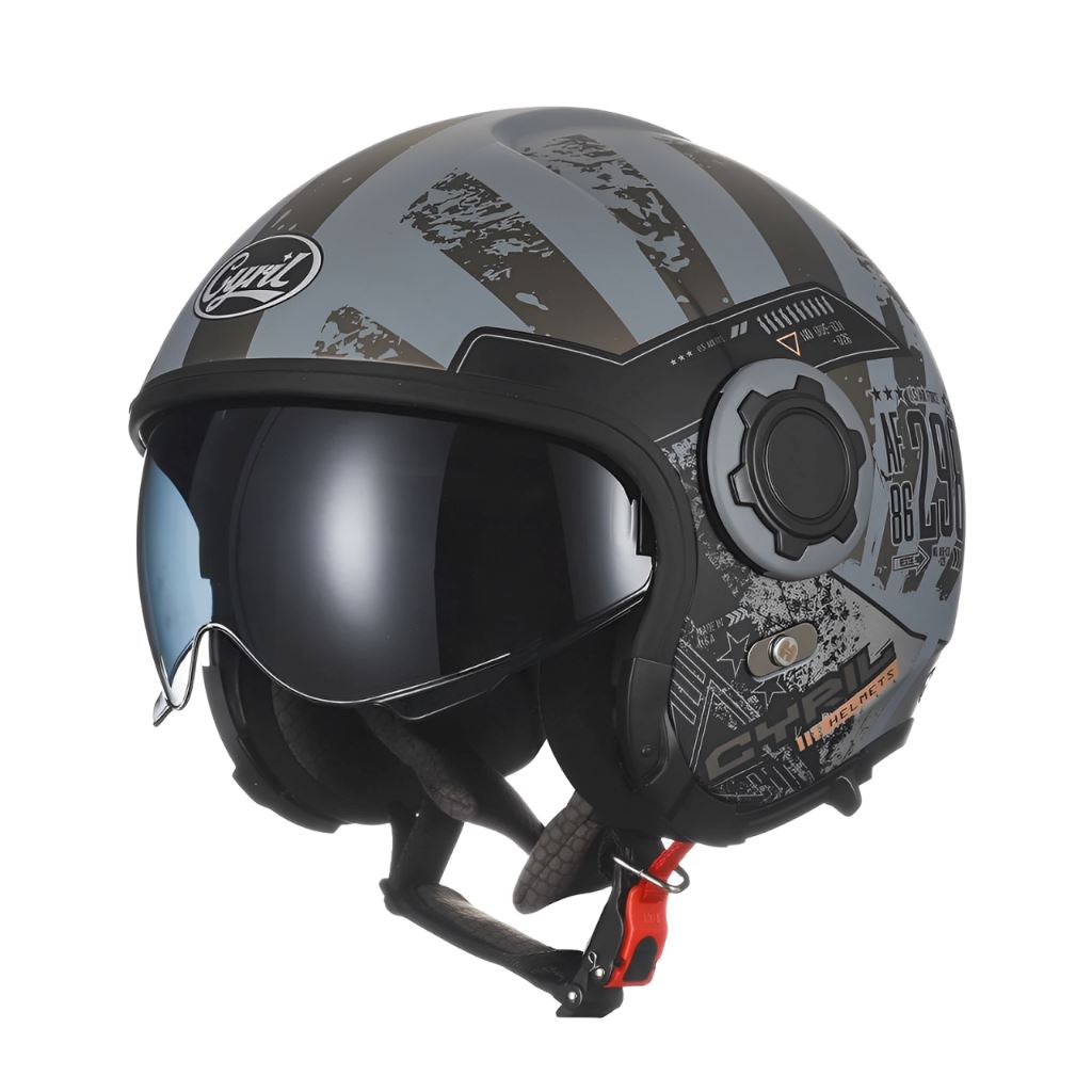 Capacete Articulado Lente Dupla OP12A Army Capacete Articulado Lente Dupla OP12A Cyril 