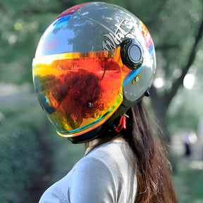 Capacete Articulado Lente Dupla OP12A Clown Capacete Articulado Lente Dupla OP12A Cyril 