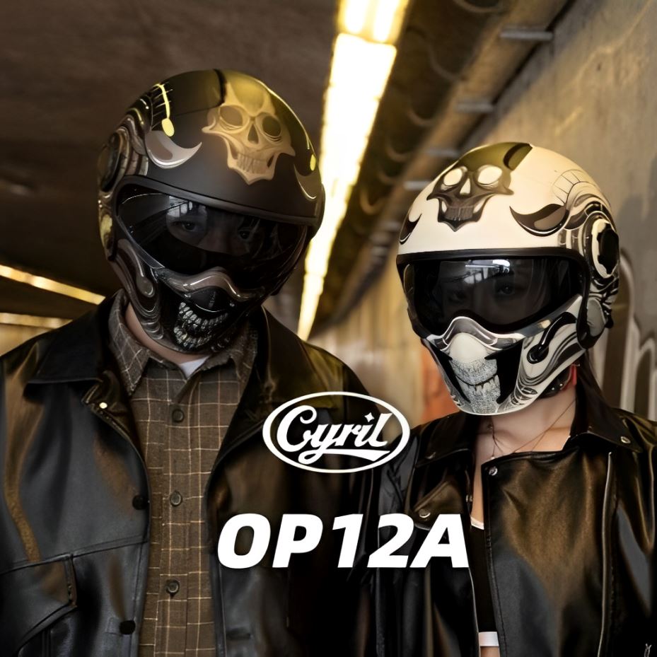 Capacete Articulado Lente Dupla OP12A Clown Capacete Articulado Lente Dupla OP12A Cyril 