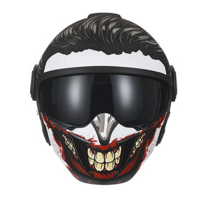 Capacete Articulado Lente Dupla OP12A Clown Capacete Articulado Lente Dupla OP12A Cyril 