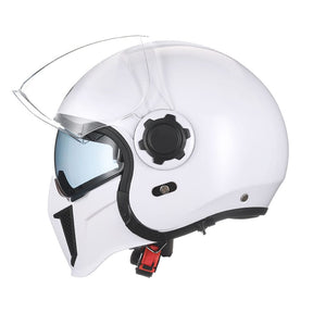Capacete Articulado Lente Dupla OP12A Snow Capacete Articulado Lente Dupla OP12A Cyril 