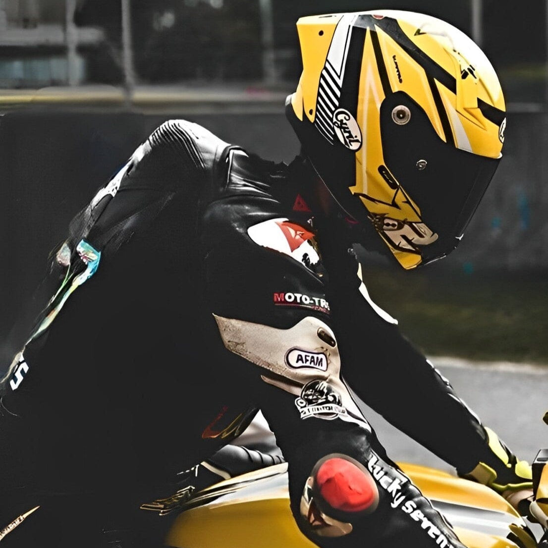 Capacete Profissional de Corrida Kevlar R30S Skull