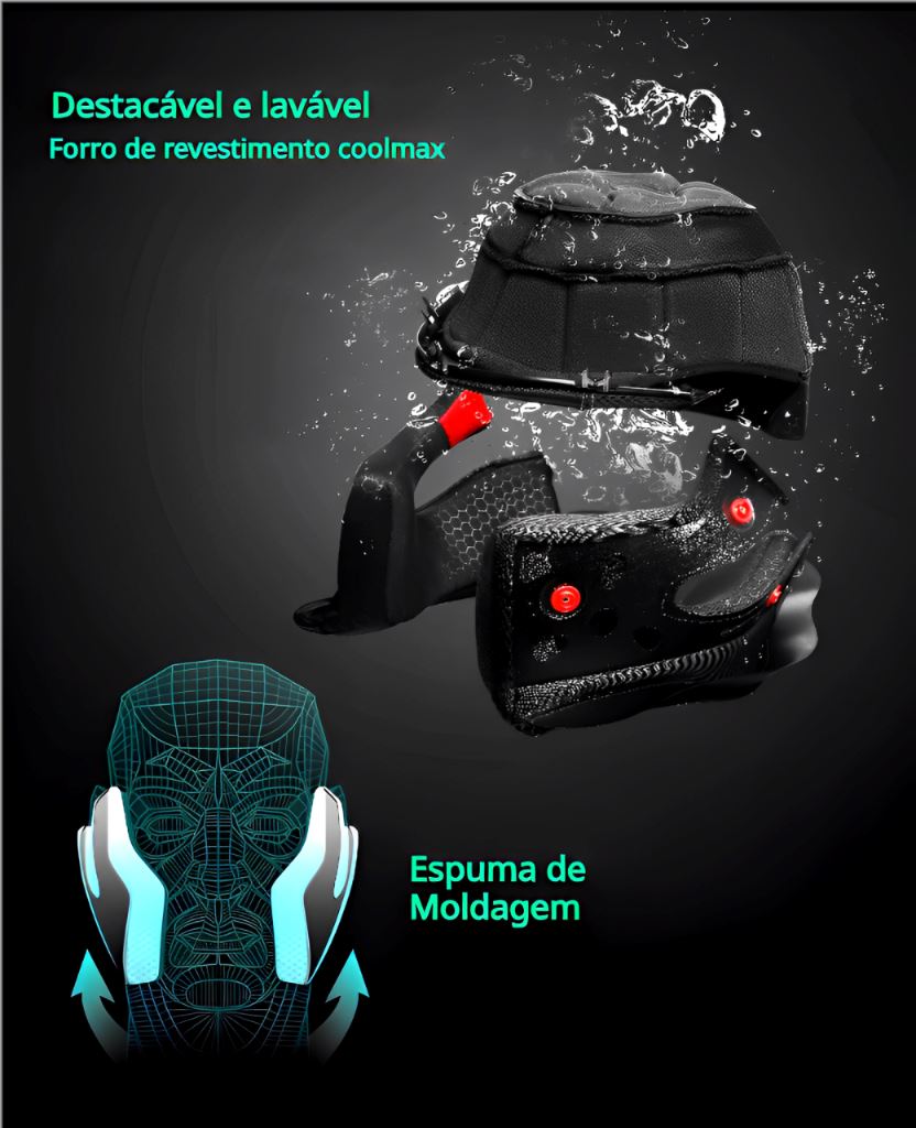 Capacete Corrida Kevlar R30S Speed Capacete Corrida Kevlar R30S Cyril 
