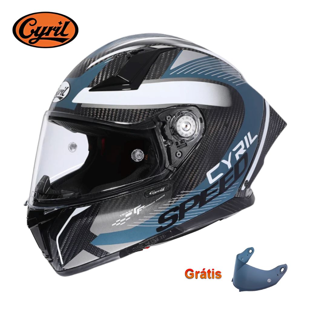 Capacete Corrida Kevlar R30S Speed Capacete Corrida Kevlar R30S Cyril Speed M 