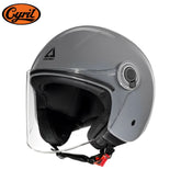 Capacete de Moto Aberto Cyril OP11 Triangle Gray Capacete de Moto Aberto Cyril OP11 Triangle Gray Cyril 