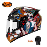 Capacete de Moto Fechado K93 Anime Capacete de Moto Fechado K93 Anime Cyril Anime S 