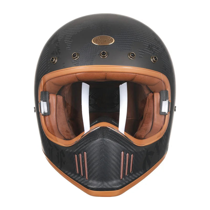 Capacete Fibra de Carbono FF380 Navy 2 Capacete Fibra de Carbono FF380 Cyril 