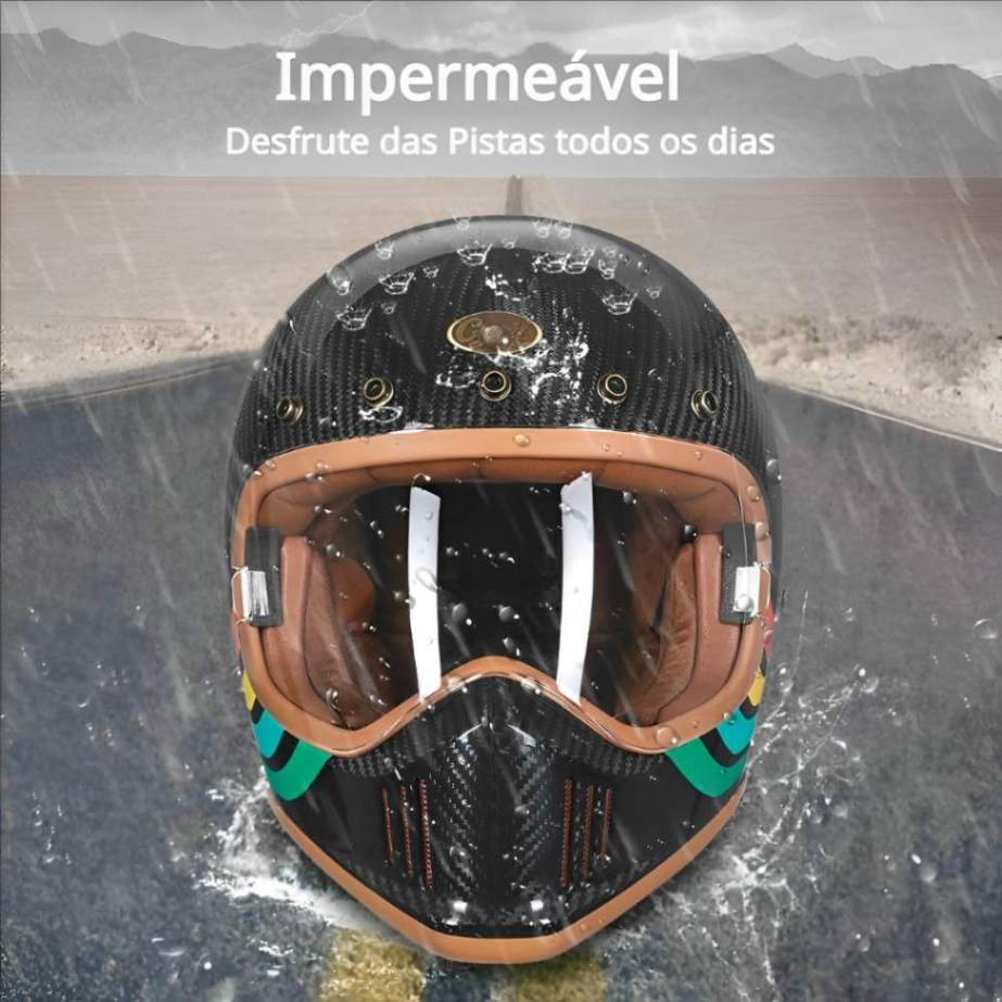 Capacete Fibra de Carbono FF380 Stripe 2 Capacete Fibra de Carbono FF380 Cyril 