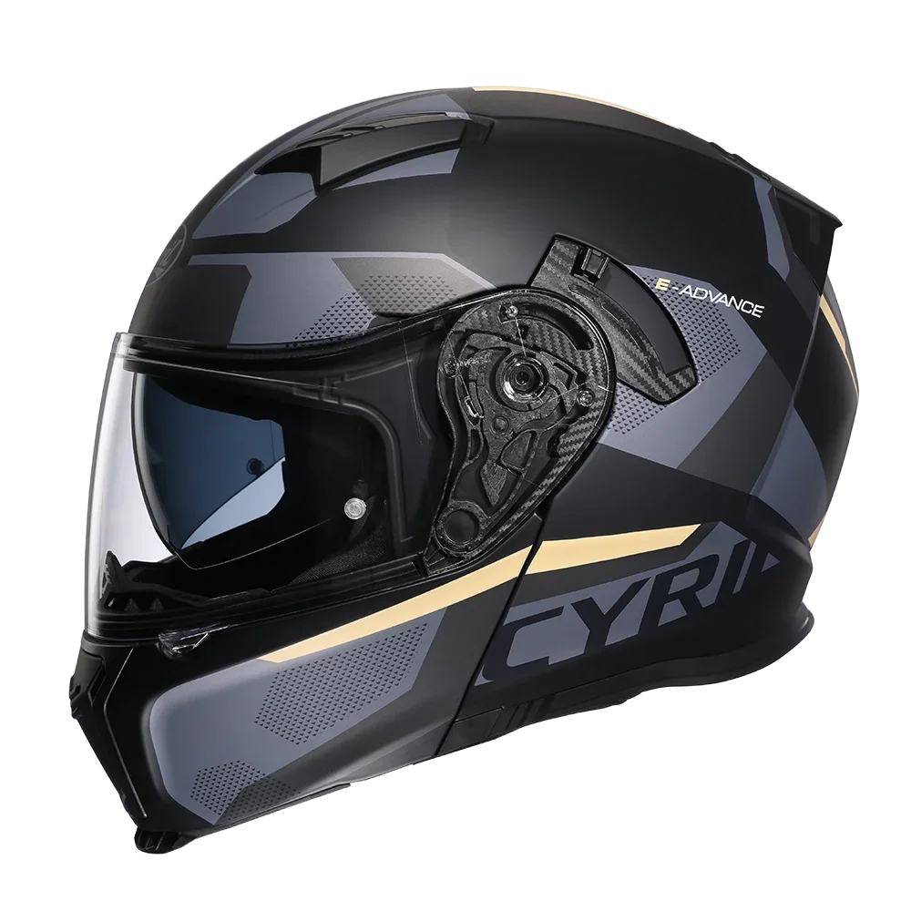 Capacete Moto Articulado Viseira Dupla AH121 Bliss Capacete Moto Articulado Viseira Dupla AH121 Cyril 