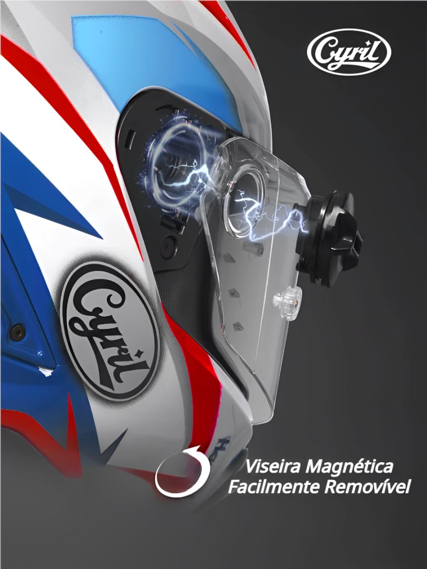 Capacete Moto Fibra Carbono R1 Cinder Capacete Moto Fibra Carbono R1 Cyril 