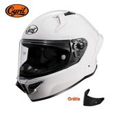 Capacete Moto Fibra Carbono R1 Ivory Capacete Moto Fibra Carbono R1 Cyril Ivory S 