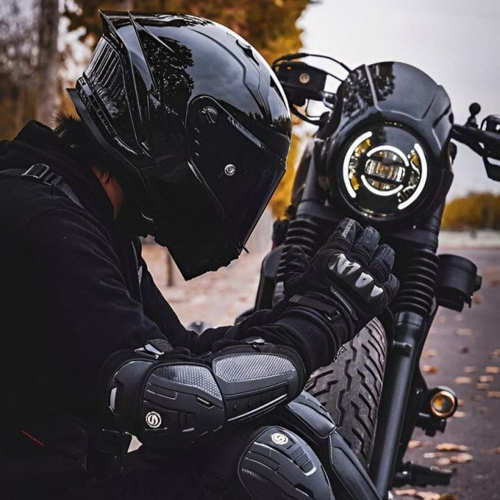 Capacete Moto Fibra Carbono R1 Titan