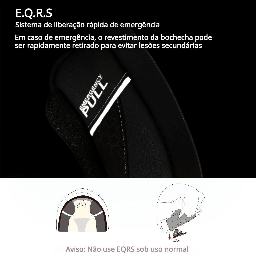Capacete Moto Fibra Carbono R1 Titan Capacete Moto Fibra Carbono R1 Cyril 