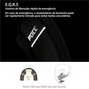 Capacete Moto Fibra Carbono R1 Titan Capacete Moto Fibra Carbono R1 Cyril 