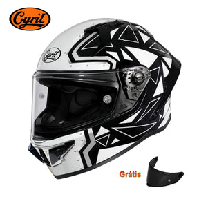 Capacete Moto Fibra Carbono R1 Titan Capacete Moto Fibra Carbono R1 Cyril Titan S 