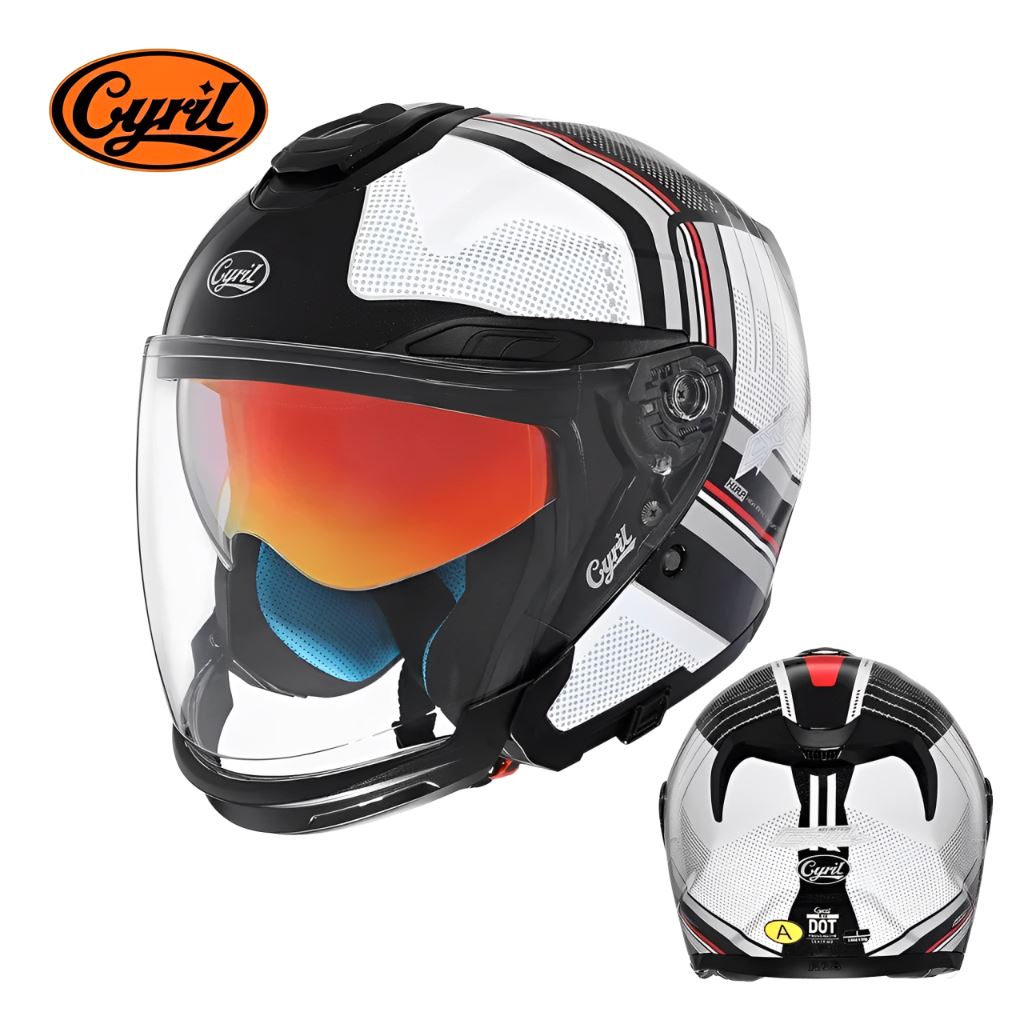 Capacete Moto Viseira Dupla R18 Blizzard Capacete Moto Viseira Dupla R18 Cyril Blizzard M 