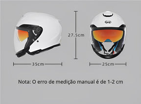Capacete Moto Viseira Dupla R18 Dominion Capacete Moto Viseira Dupla R18 Cyril 