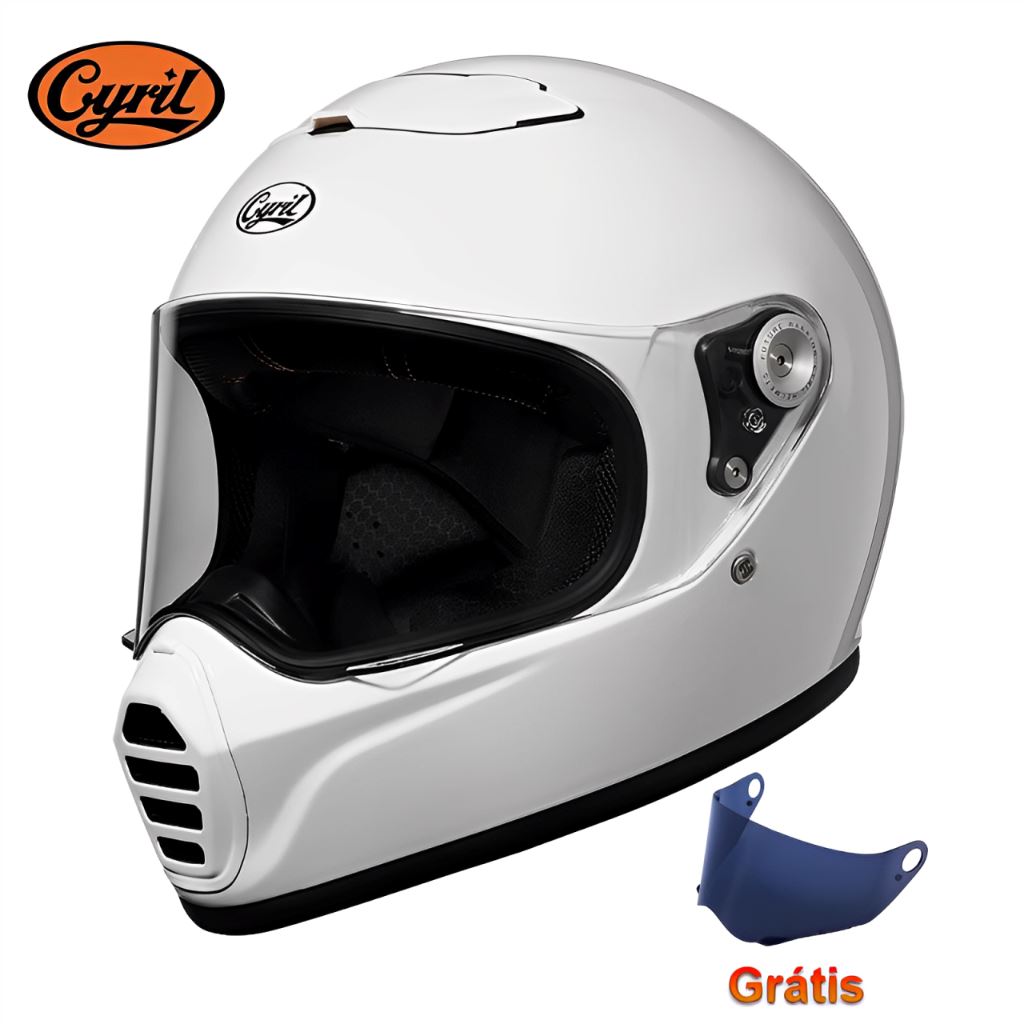 Capacete Motocross 390A Iced Capacete Motocross 390A Cyril Iced S 