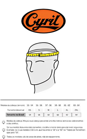 Capacete Motocross 390A River Capacete Motocross 390A Cyril 