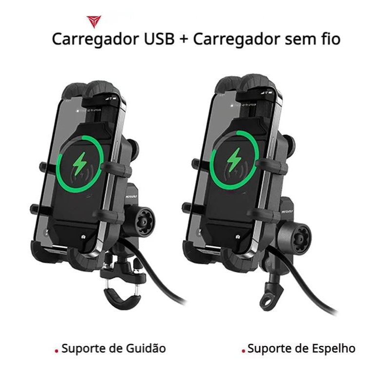 Carregador sem Fio para Motocicleta Carregador sem Fio para Motocicleta Cyril 