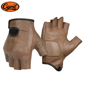 Luvas Cortadas para Motocicleta Luvas Cortadas para Motocicleta Cyril Castanho M 