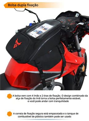 Mochila Impermeável para Tanque de Motocicleta Mochila Impermeável para Tanque de Motocicleta Cyril 