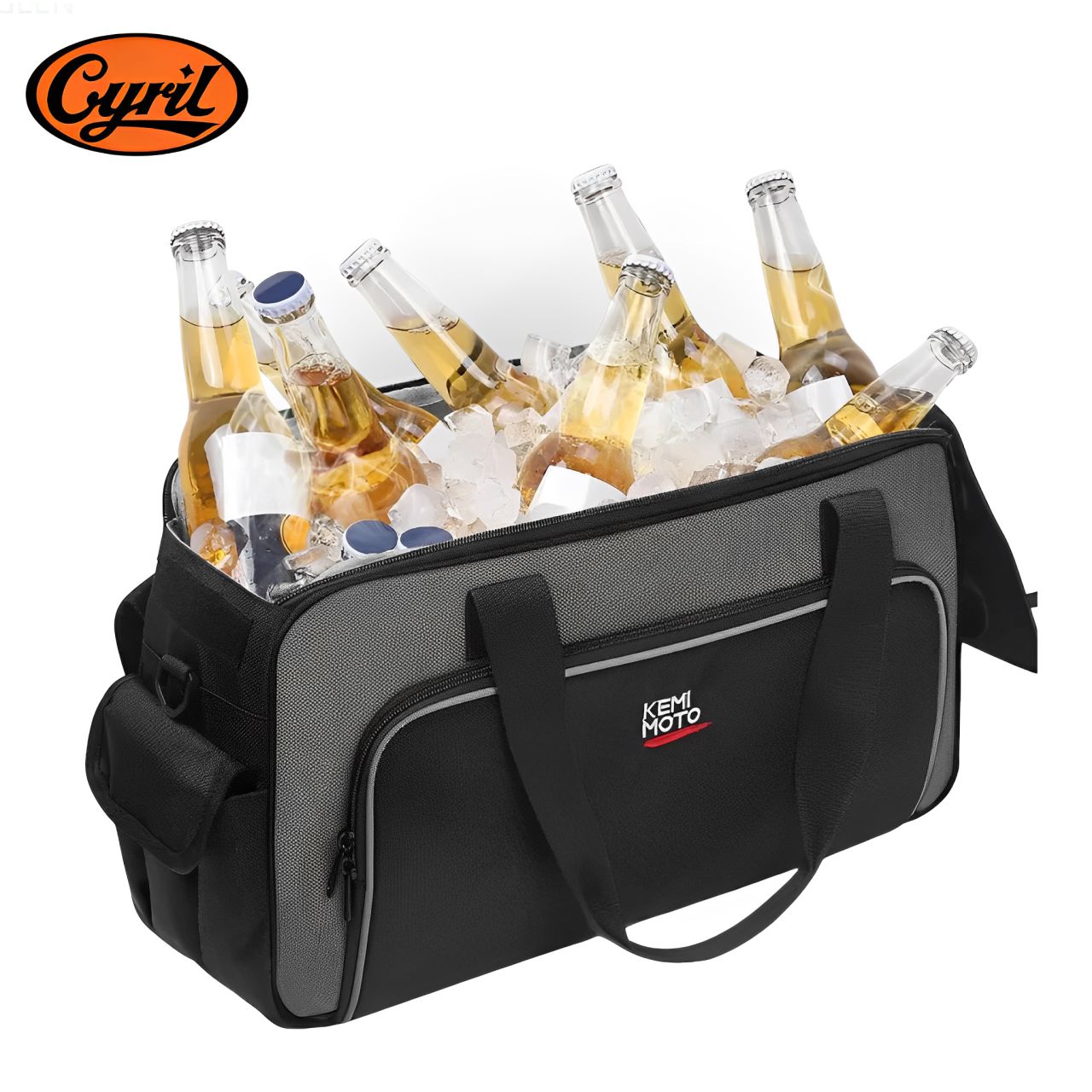 Mochila Térmica para Motocicleta Mochila Térmica para Motocicleta Cyril Cinza 