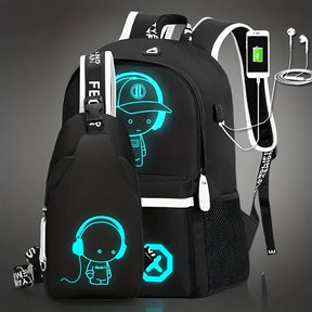 Mochilas Led Infantil para Moto Mochilas Led Infantil para Moto Cyril 