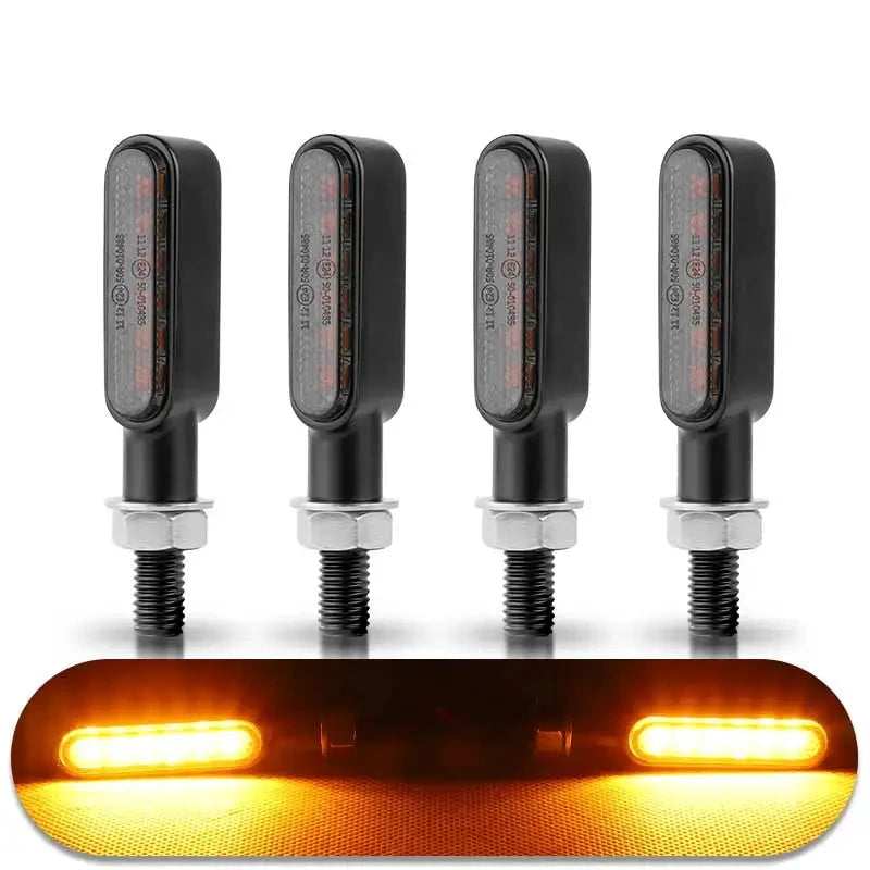Pisca de Led para Moto Pisca de Led para Moto Cyril 4pcs 6leds Preto 