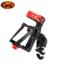 Porta Garrafinha Ajustável Motocicleta Porta Garrafinha Ajustável Motocicleta Cyril Abraçadeira para guidão vermelha 