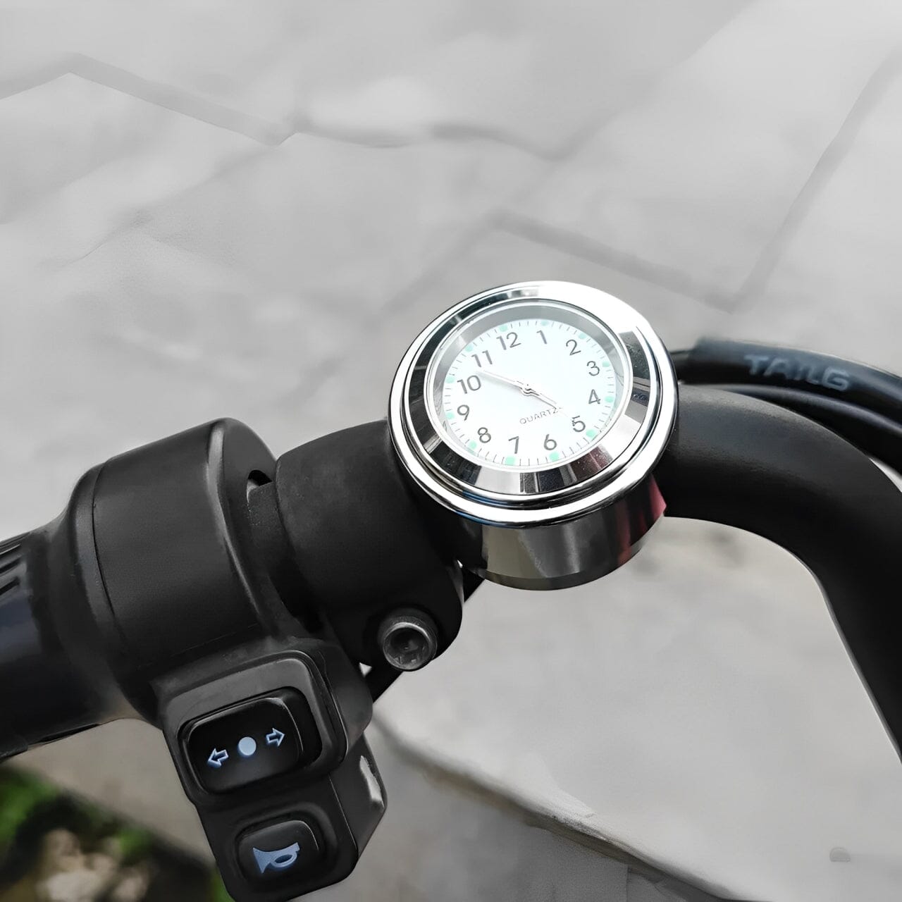 Relógio Impermeável para Motocicleta Quartz Relógio Impermeável para Motocicleta Quartz Cyril 