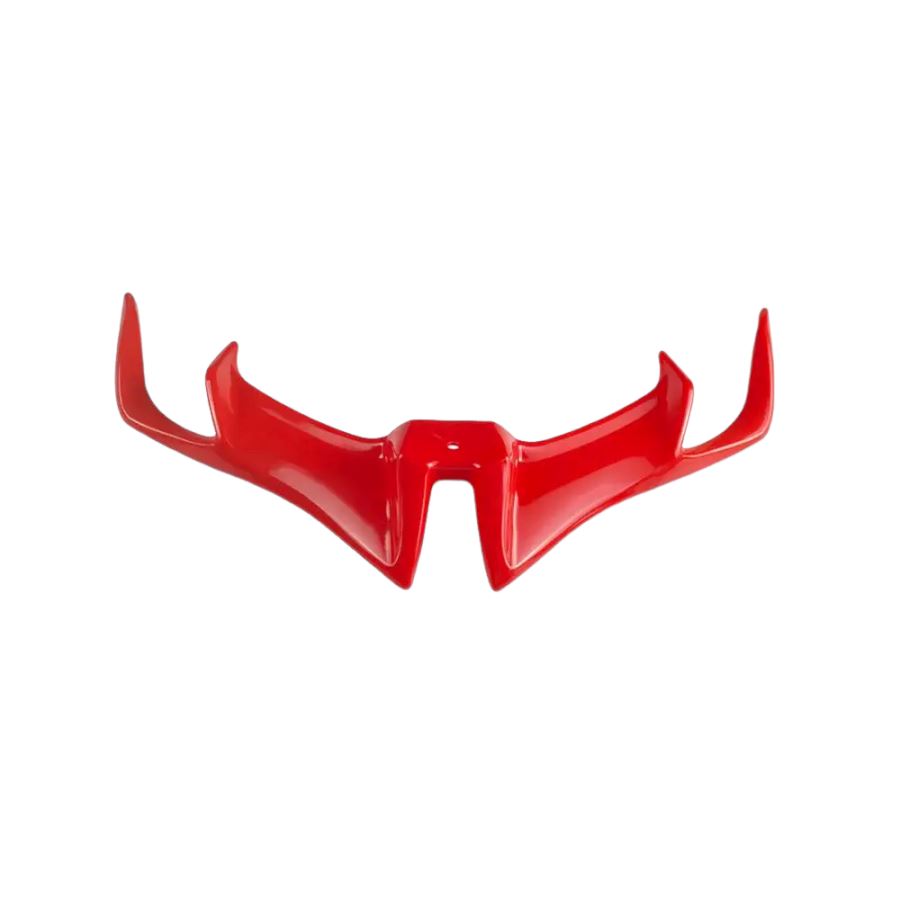 Spoiler Frontal Universal para Motocicletas Spoiler Frontal Universal para Motocicletas Cyril Vermelho 