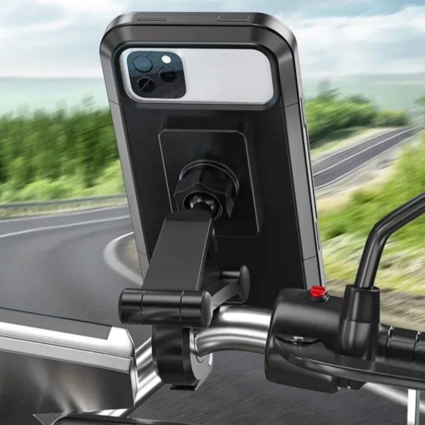 Suporte de Celular Impermeável para Motocicletas Suporte de Celular Impermeável para Motocicletas Cyril 