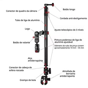 Suporte Motocicleta Grande para Câmeras Suporte Motocicleta Grande para Câmeras Cyril 
