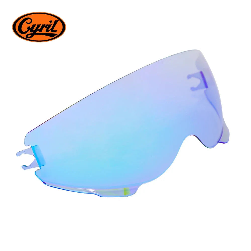 Viseira para Capacete Cyril OP12A Viseira para Capacete Cyril OP12A Cyril Inner azul 