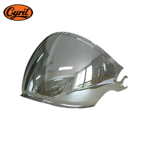 Viseira para Capacete Cyril OP12A Viseira para Capacete Cyril OP12A Cyril Prata 